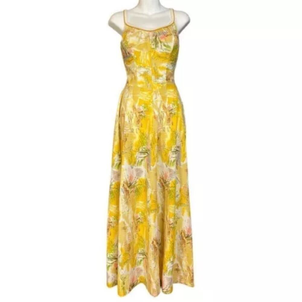 Vintage 1960s DeWeese Design Maxi Swim Dress Women's XS